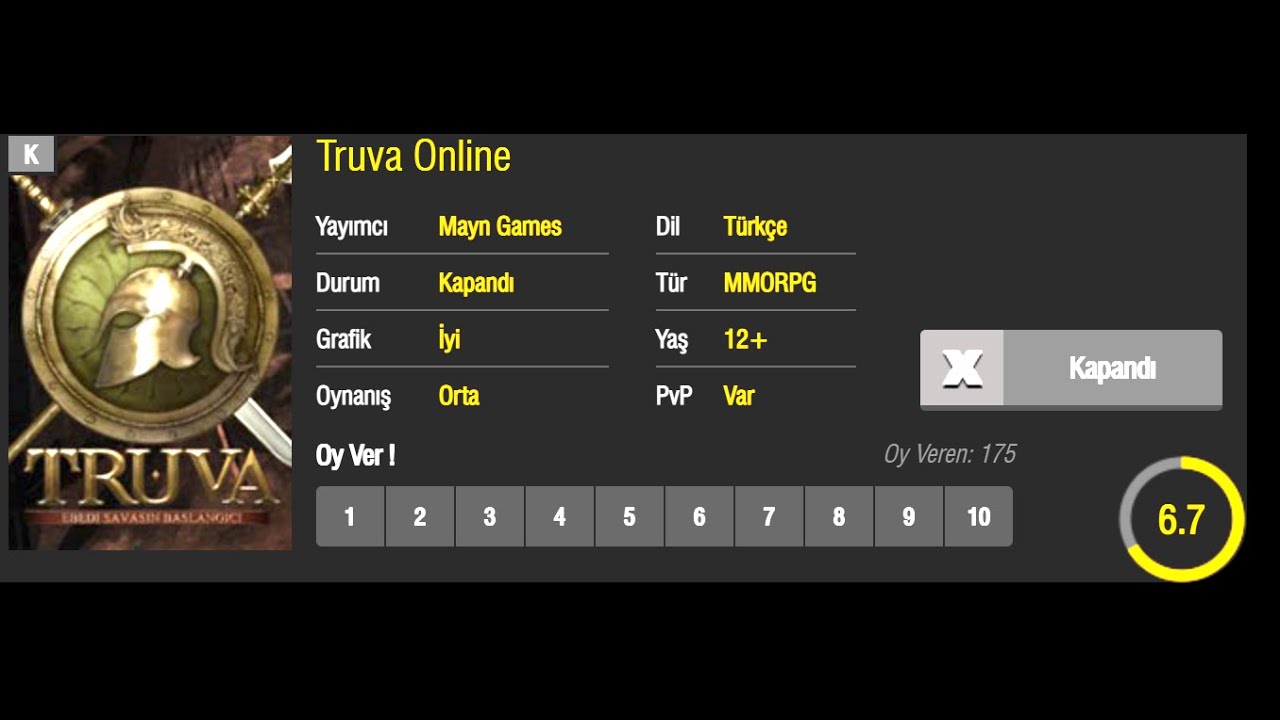 Truva Online Yeniden Ne dersiniz :)