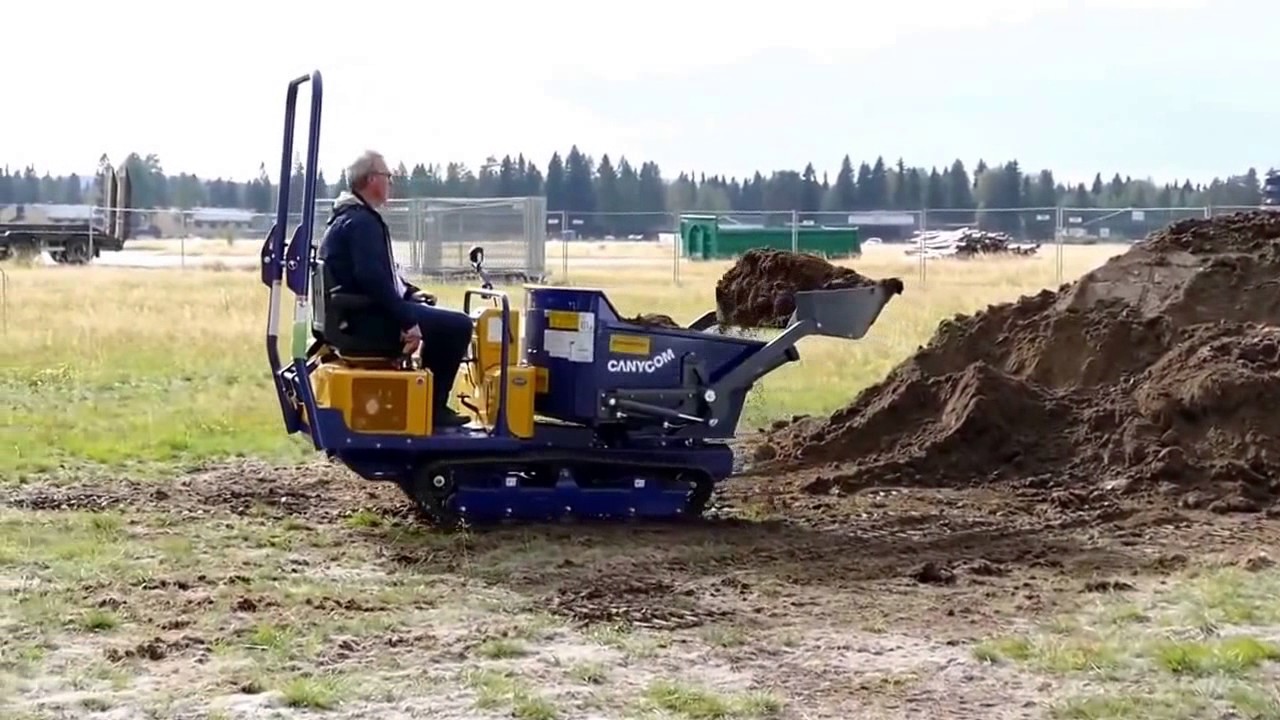 PUNDA-S25A гусеничный мини-самосвал (грузоподъемность 2,5 тонны)