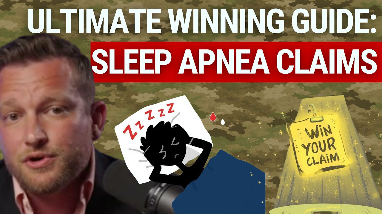 Sleep Apnea VA Disability Claim: How to Get Service Connected | Doctor Explains Step-by-Step