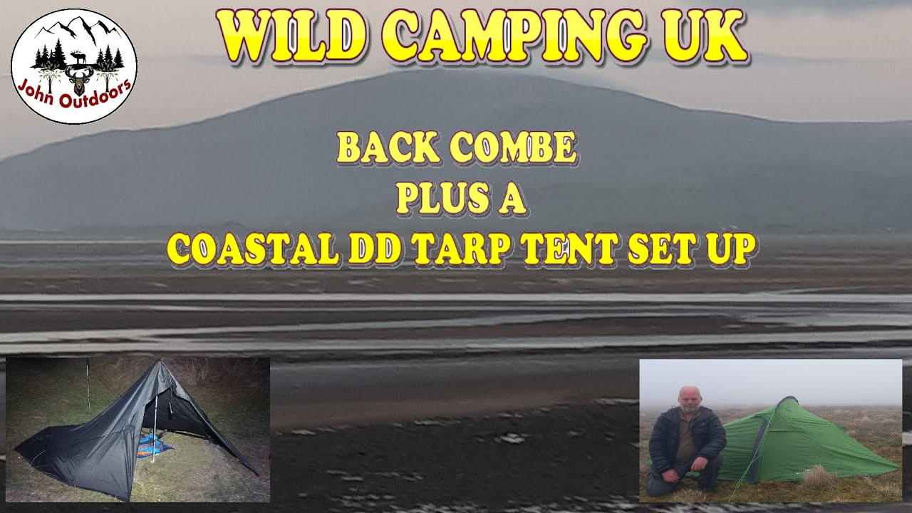 Black Combe Hike And Camp Plus A Coastal DD Tarp Tent Camp Set Up
