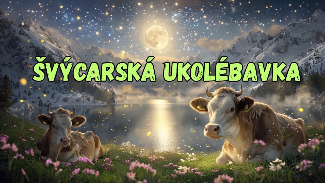 Švýcarská ukolébavka 🏔🐄 | Ukolébavka pro děti 🌛🎵
