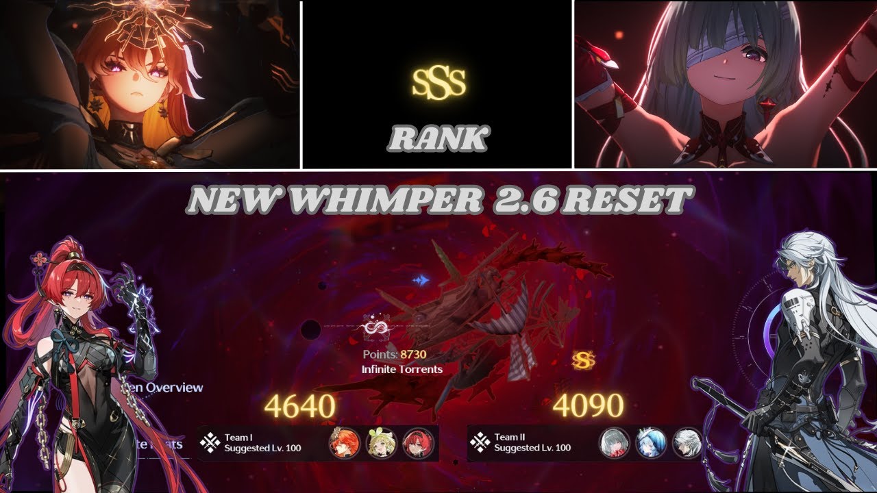 New Whimper 2.6 Reset | S0R1 Hypercarry Augusta - Yinlin & Phrolova - Calcharo