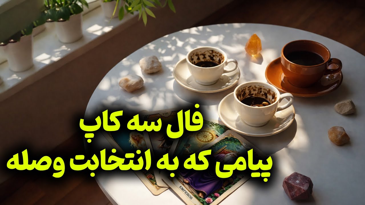 فال باران - فال سه کاپ، پیامی که به انتخابت وصله
