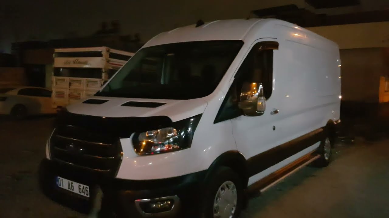 #FORD #TRANSİT TEKNO 4 Amerikan park Viraj aydınlatma video oynatma Sellektörde sislerin çakması