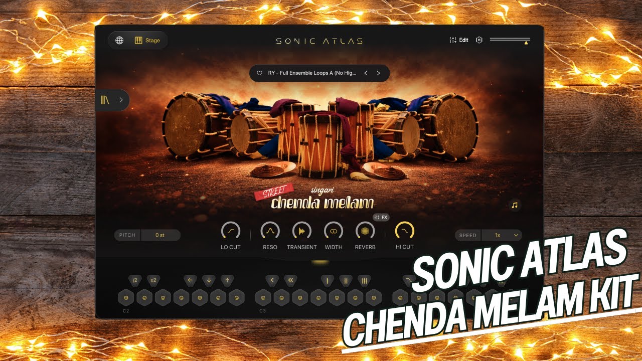 Sonic Atlas &ndash; Chenda Melam Kit | No Talking Demo