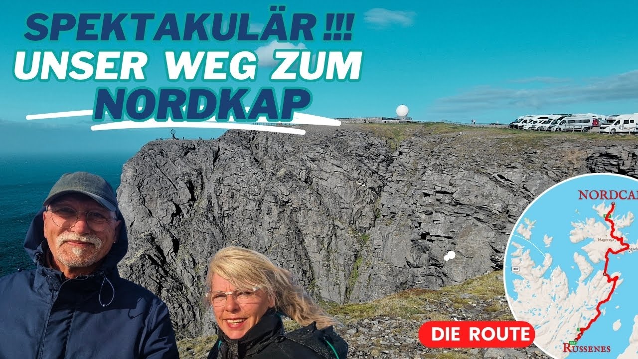 NORWEGEN 2024  SPEKTAKULÄR, unser Weg zum NORDKAP bei STURM , WOMO LIFE