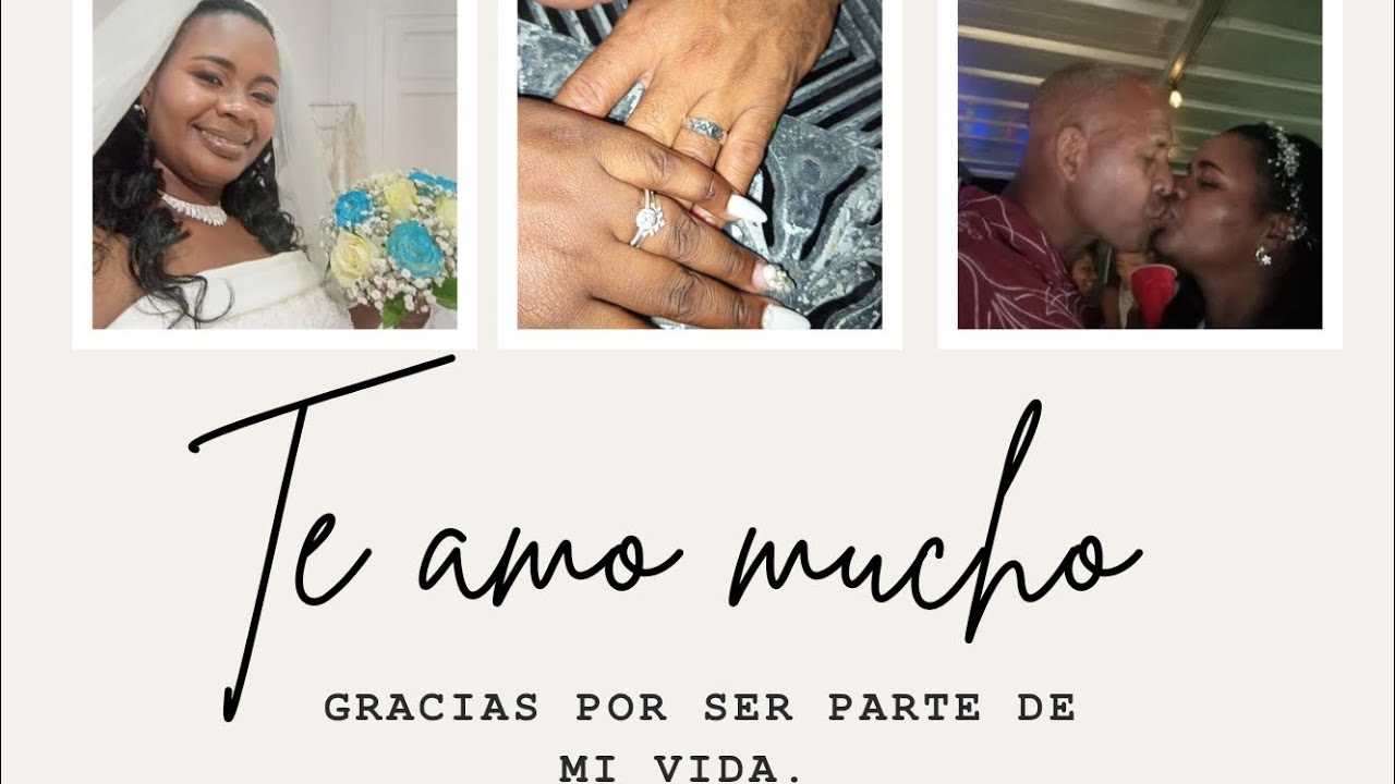 Nuestra Boda 💒 Gracias a Dios 