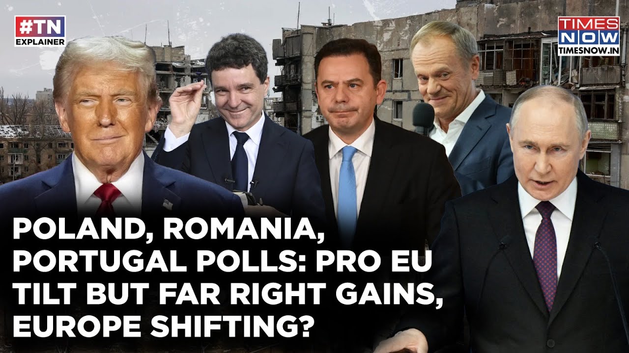 Romania, Poland, Portugal Poll Results: Europe Super Sunday| Pro-EU Tilt, Far Right Gains Hint At...