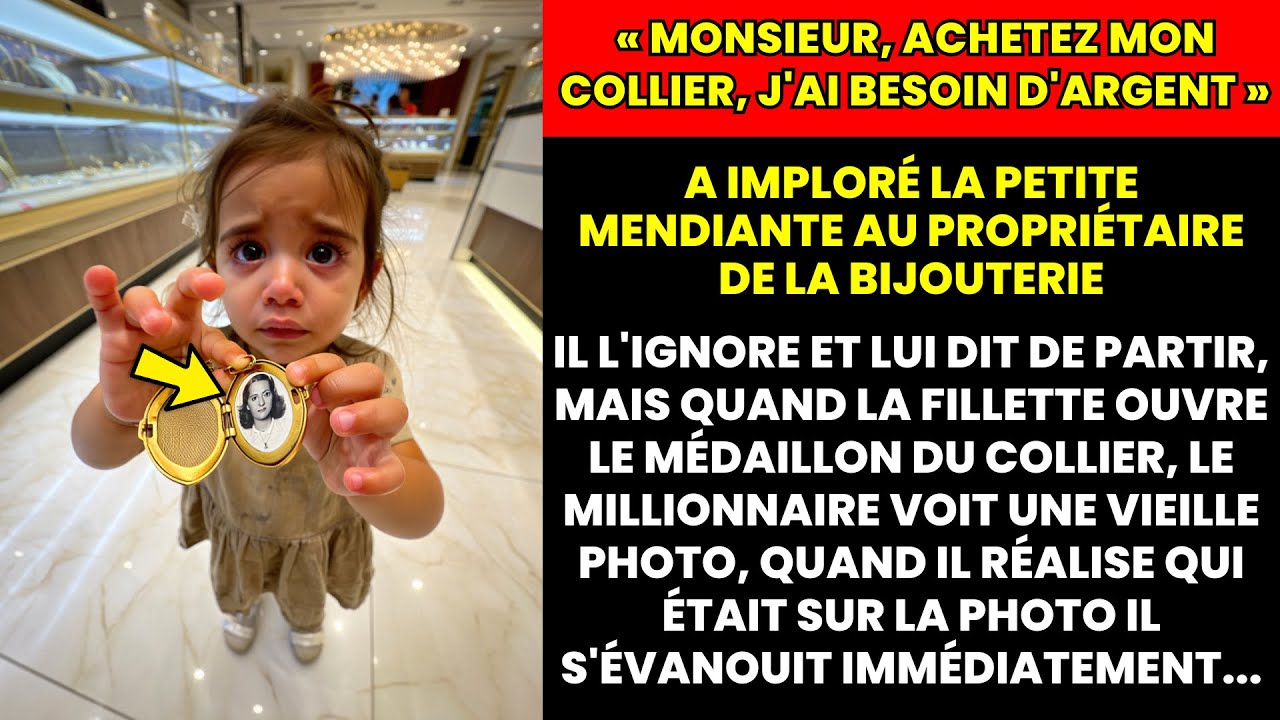 « ACHETEZ MON COLLIER, J'AI BESOIN D'ARGENT » QUAND le MILLIONNAIRE a regardé le COLLIER de la...