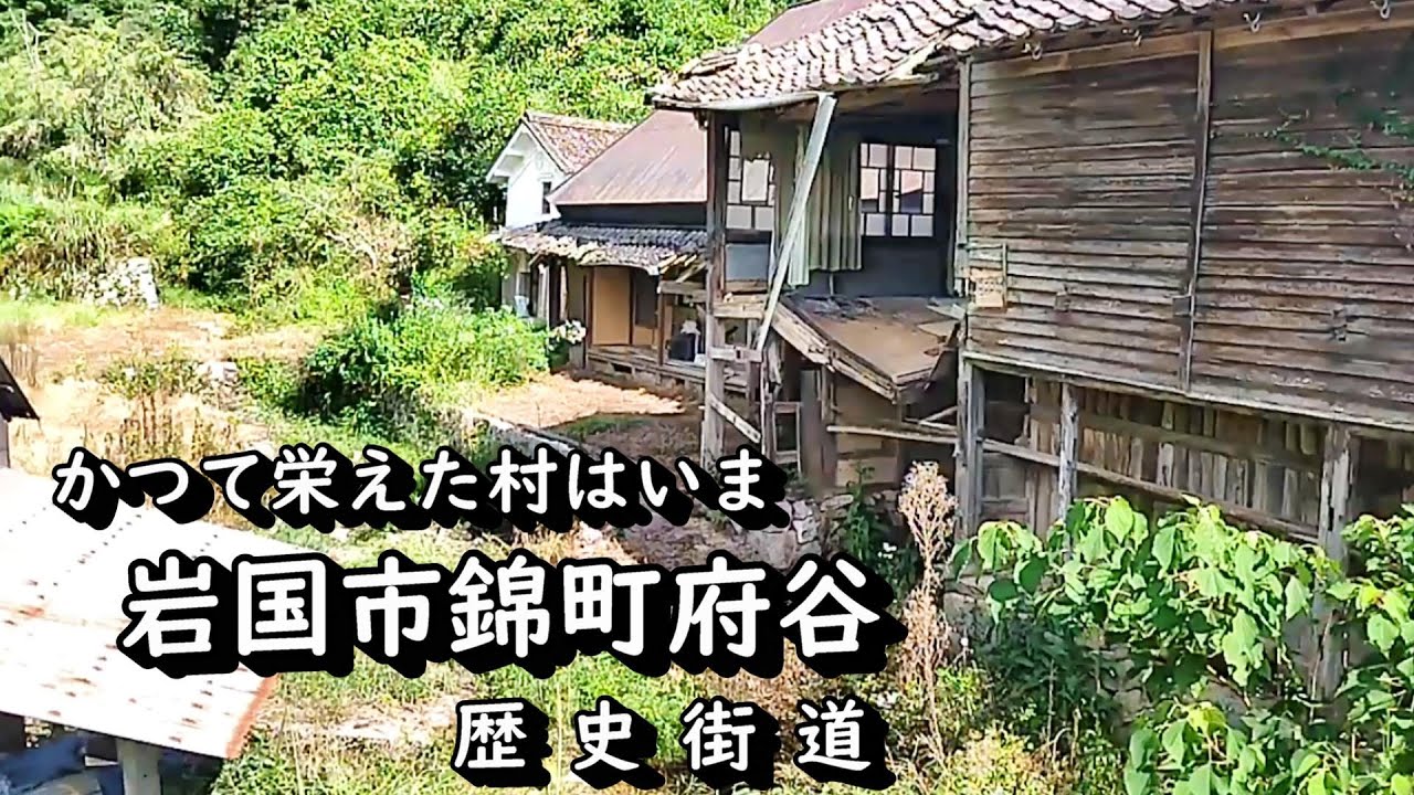 【廃村と限界ムラ】かつて栄えた村は今　岩国市府谷