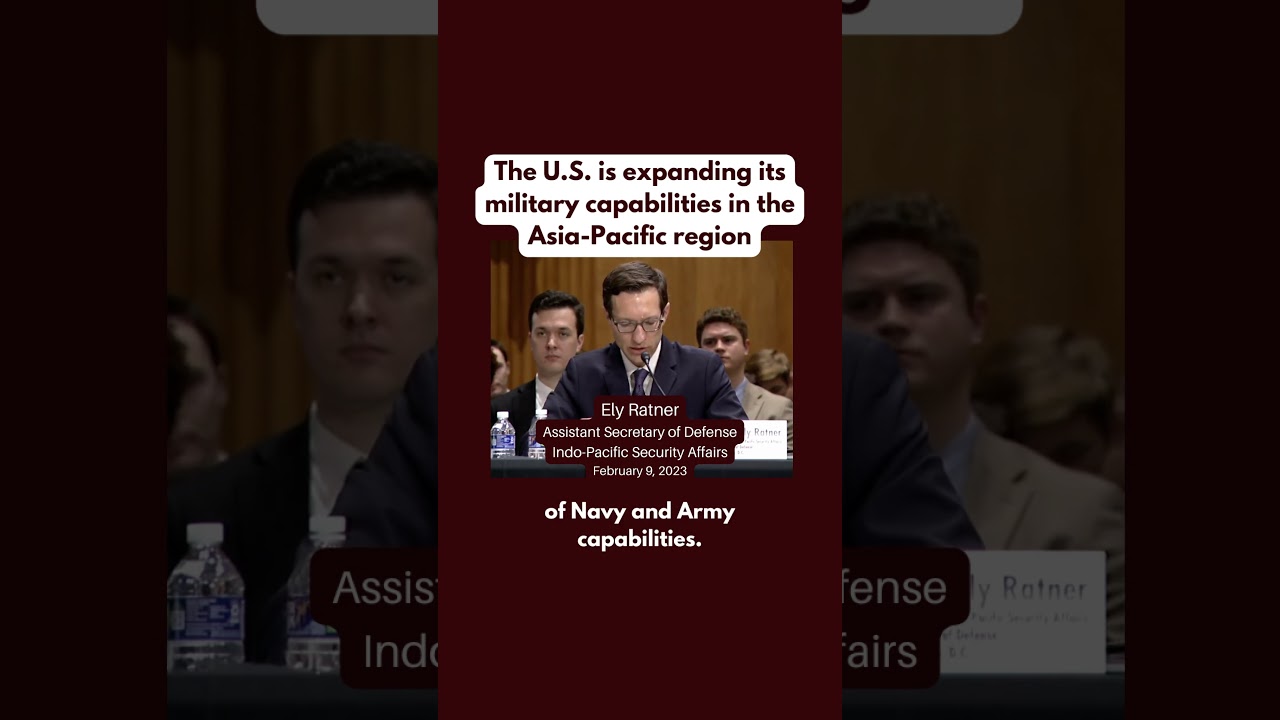 The U.S.  is expanding its military capabilities in the Asia-Pacific region