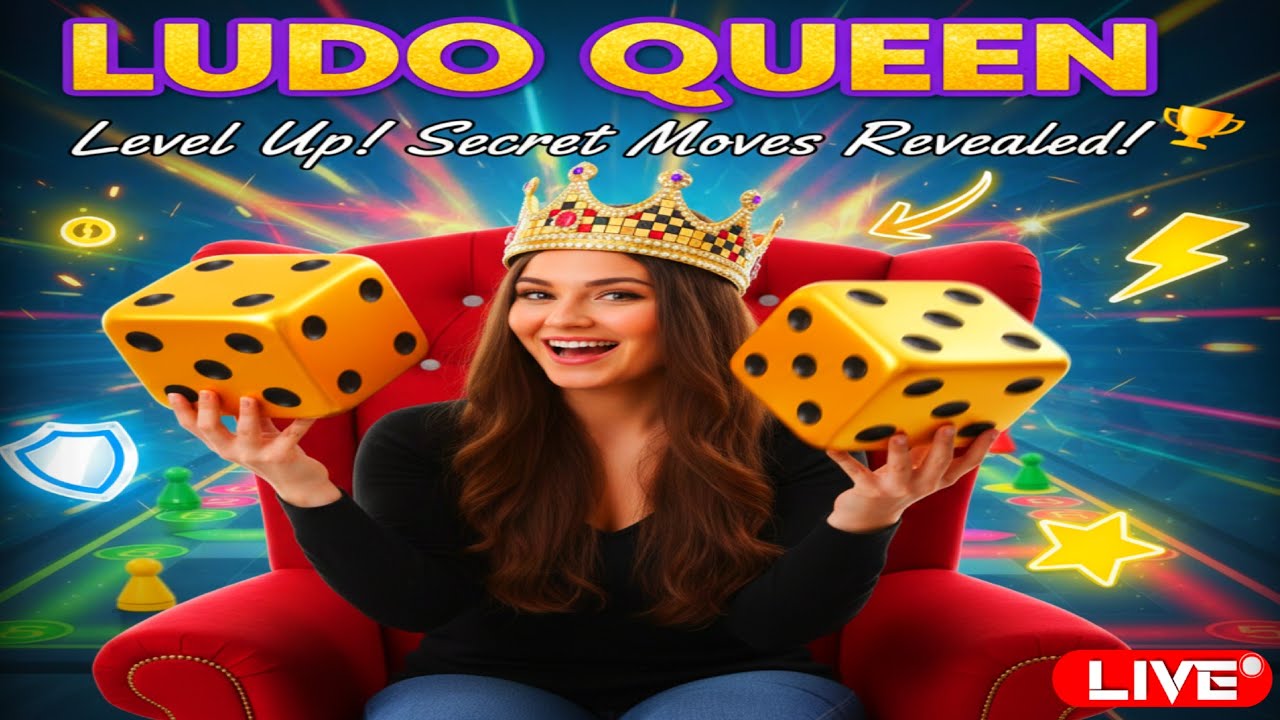 LUDO QUEEN LIVE: Aaj Saare Secret Moves Reveal Honge! 🏆(Join Now)Gaminglive #Shortslive #Gamingindia