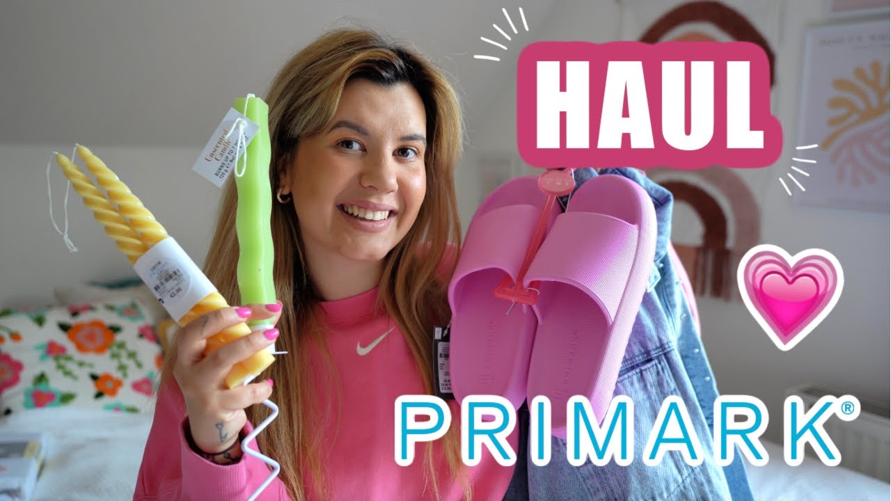 NÁKUPY Z PRIMARKU A MONKI -  TRY ON HAUL ! 🥰