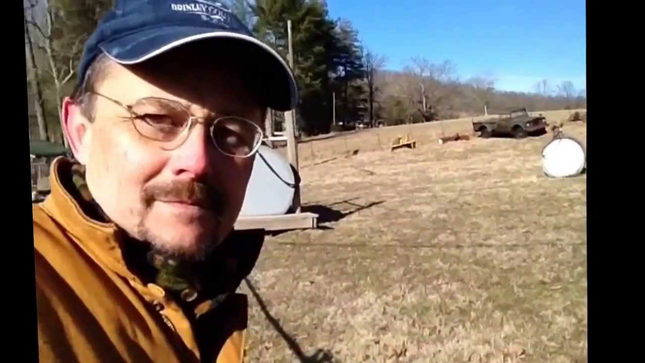 1967 Jeep M-715 recovery after 25 years sitting in a fence row Video 1.  The first day.