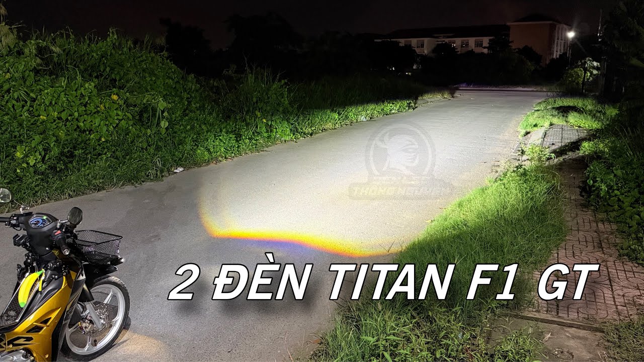 TRÊN TAY ĐÈN TRỢ SÁNG TITAN MOTO F1 GT | DÒNG BIMINI MẠNH NHẤT VỀ COS | KHÔNG GÂY CHÓI 