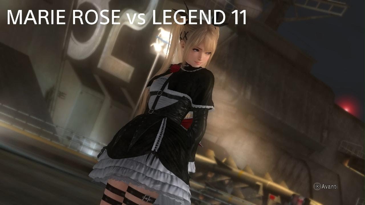 DEAD OR ALIVE 5 Last Round - MARIE ROSE vs LEGEND 11