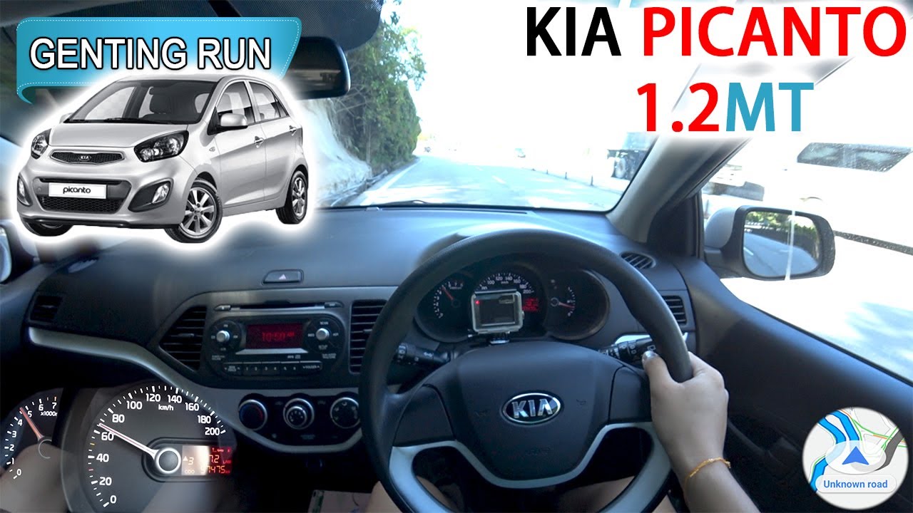 Part 2/2 | Kia Picanto TA 1.25 MT | Malaysia #POV [Genting Run 冲上云霄] [CC Subtitle]