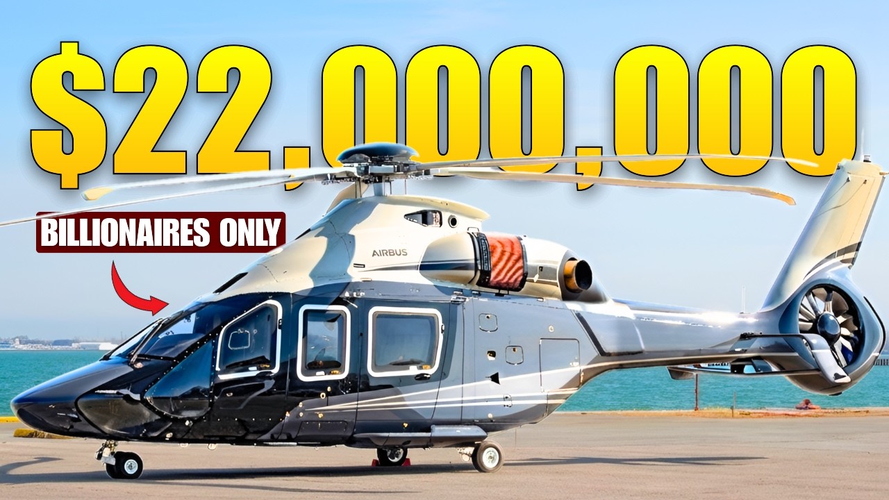 This $22M Airbus H160 VIP Is Built For BILLIONAIRES Only&hellip;