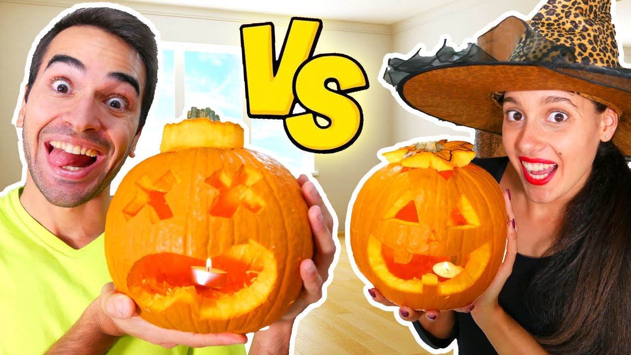 SFIDA DI ZUCCHE DI HALLOWEEN!!
