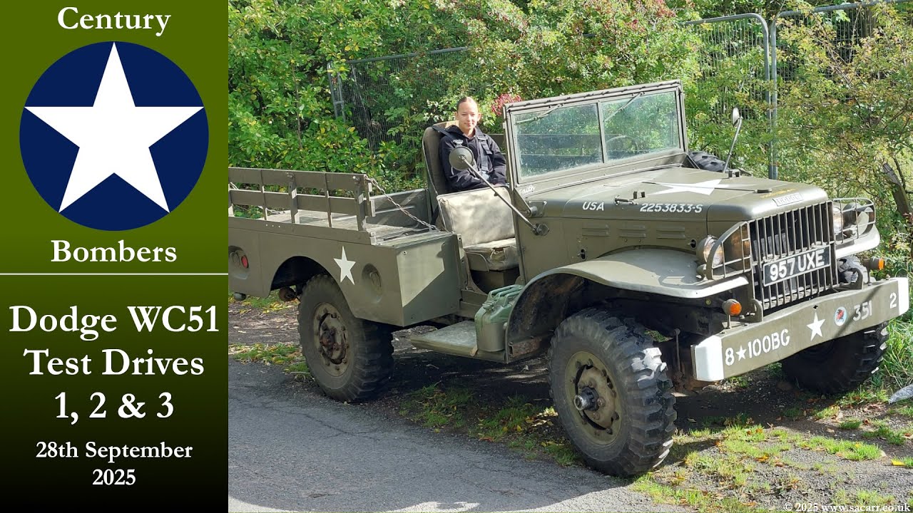 Dodge WC51 Weapon Carrier Test Drives Following Engine & Cooling System Work