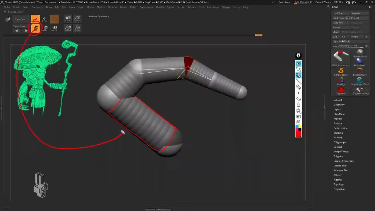 2 Blocking with ZSpheres