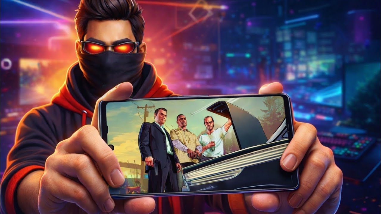 HOW TO DOWNLOAD GTA V ON MOBILE FOR FREE😱💯