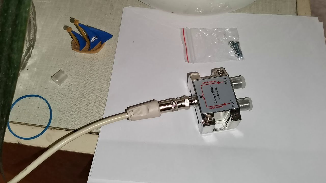 Сплиттер Gembird Cablexpert Power Pass 5-2400 MHz AS-TV-PP-02 - отзывы в Плеер.Ру