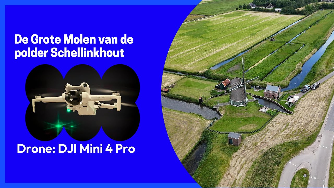 De Grote Molen van de polder Schellinkhout