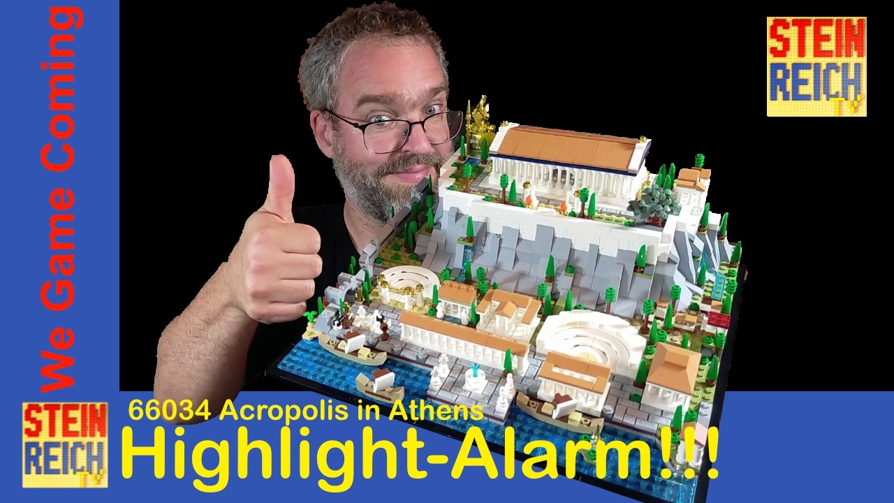Highlight-Alarm! We Game Coming 66034 Acropolis in Athens Aufbau & Fazit