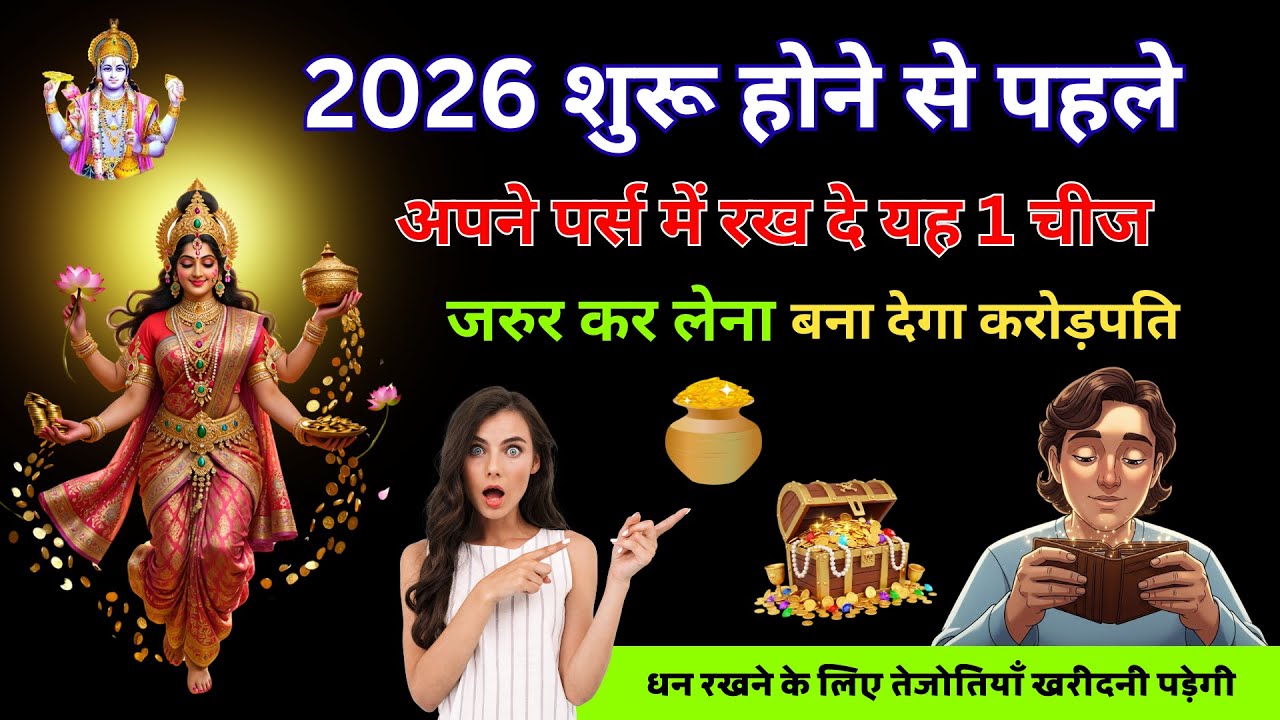 2026 से पहले जेब में रख लो ये 2 चीजें, किस्मत पलट जाएगी | गरीबी सदा के लिए खत्म !