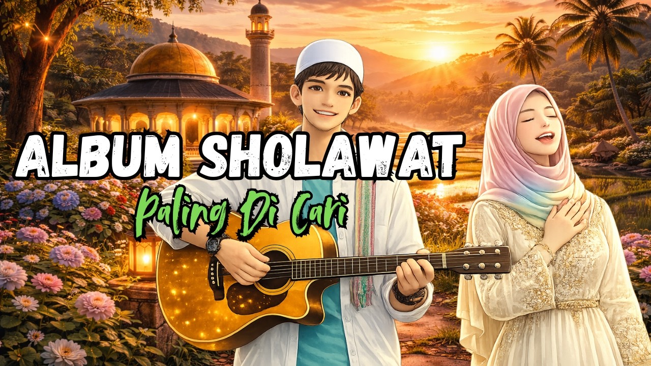 Sholawat Paling Dicari Tahun Ini 🌙 Suara Merdu Bikin Hati Tenang