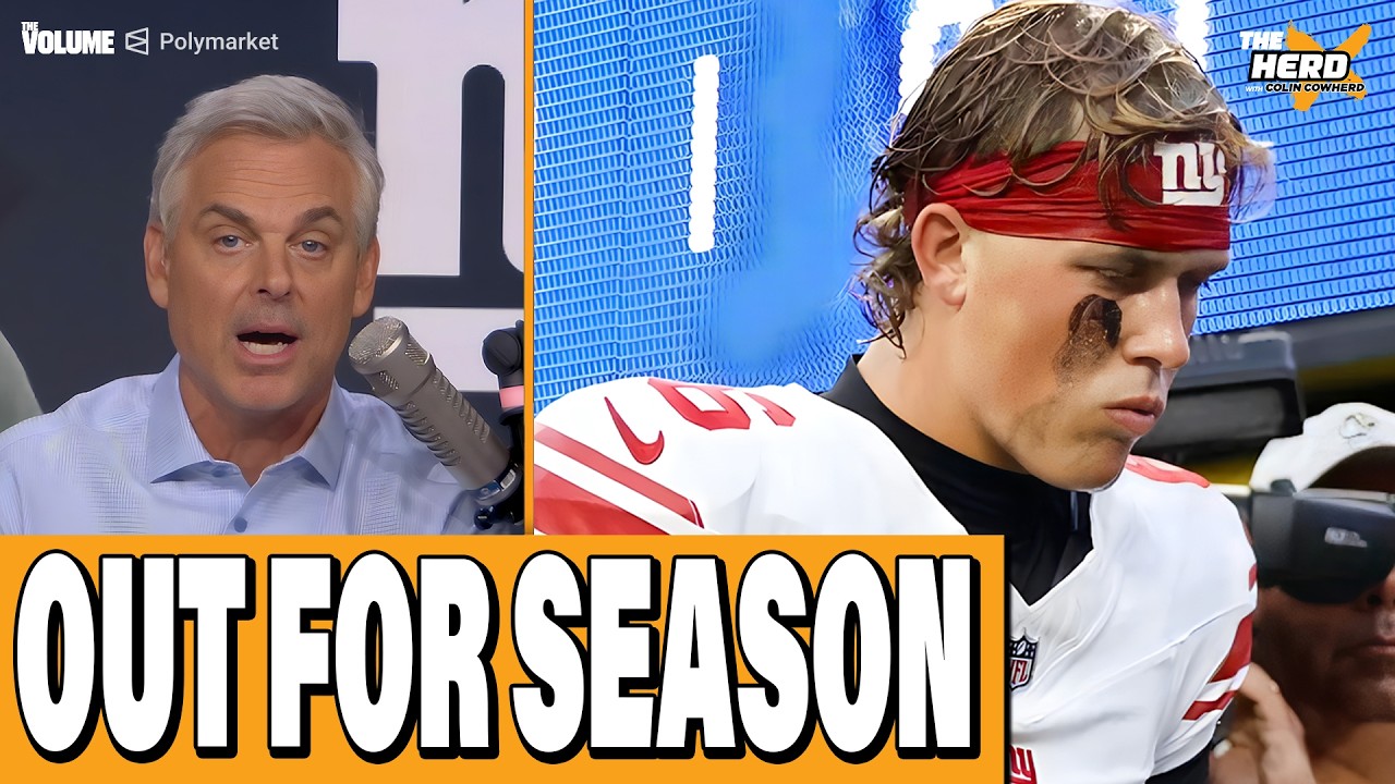 РЕАКЦИЯ НА NFL: Джексон Дарт выбыл до конца сезона, Giants, Chiefs, Cowboys, Ravens | Колин Каухе...