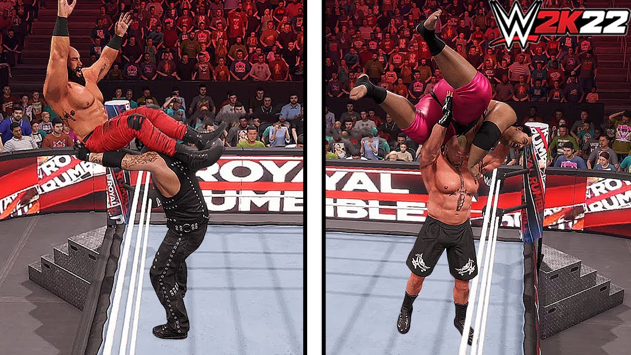 30 Best Royal Rumble Finishers! - WWE 2K22