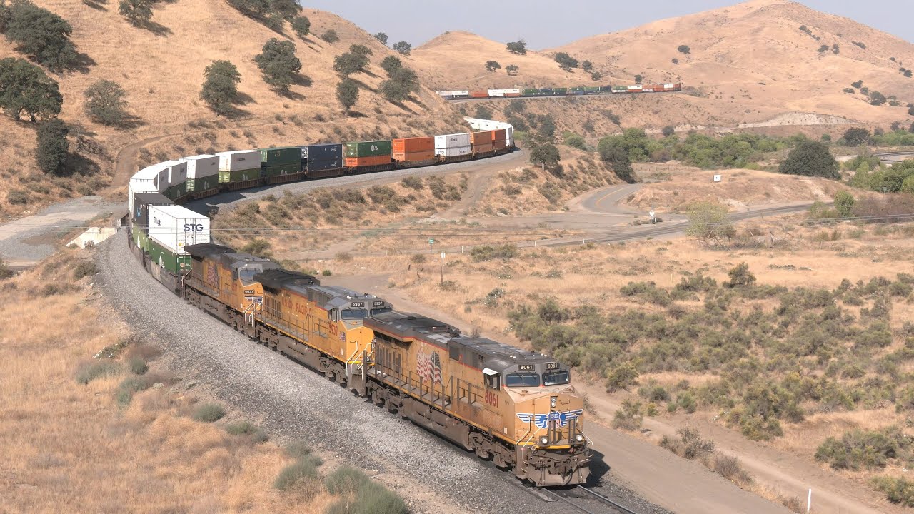 Trains on the UP Mojave Sub (Aug-Sep 2025), Part 1