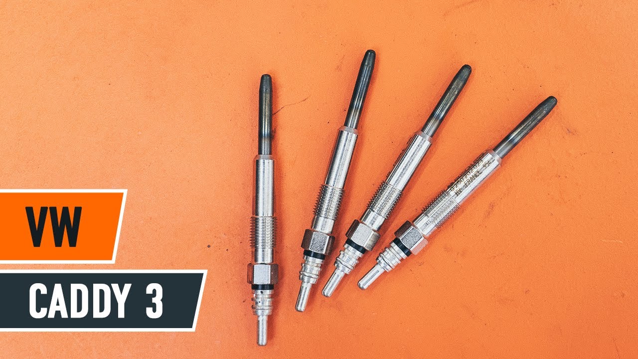 How to change glow plugs on VW CADDY 3 Van [TUTORIAL AUTODOC]