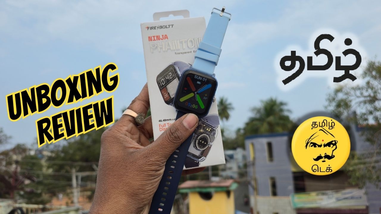 Fire Boltt Ninja Phantom - Unboxing & Review - Tamil