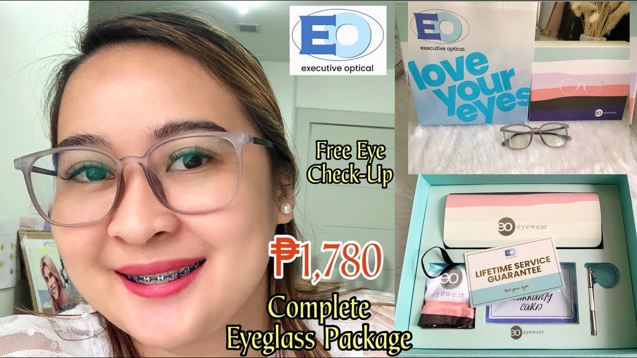 EO EYEGLASS COMPLETE PACKAGE || BACK TO SCHOOL PROMO!