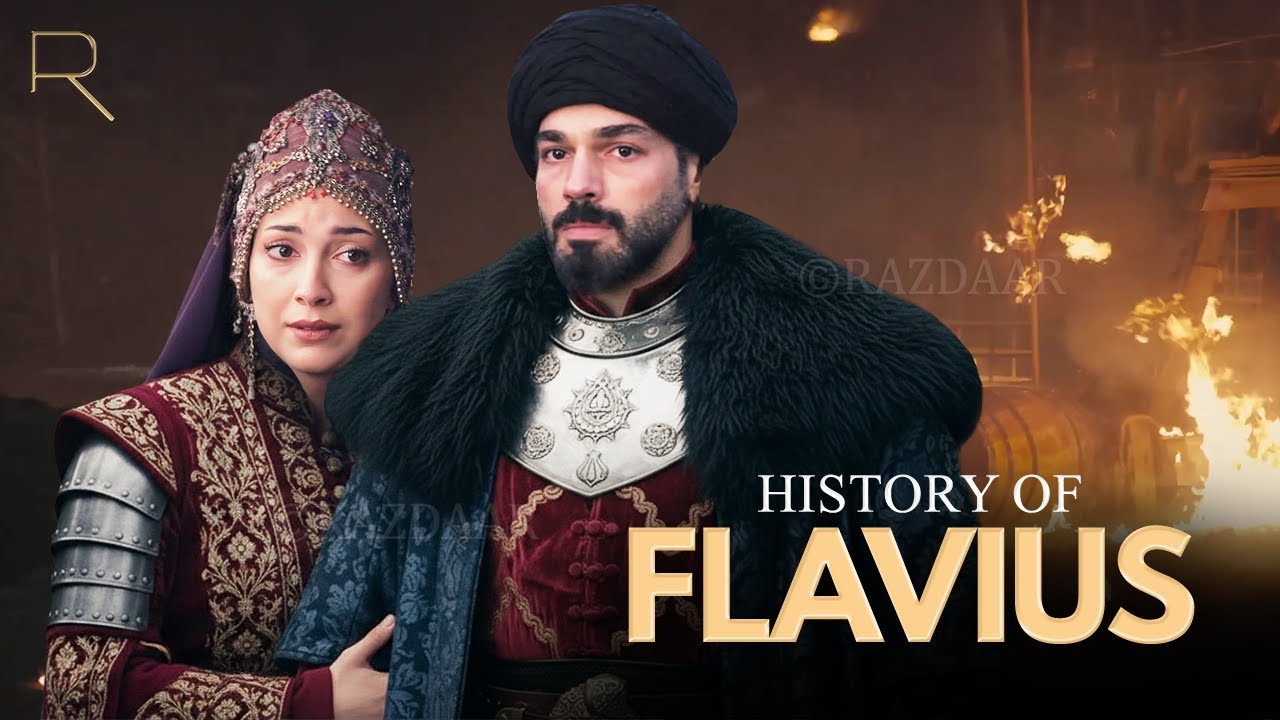 Real History of Flavius in Kurulus Orhan -  Flavius With Fatima History!