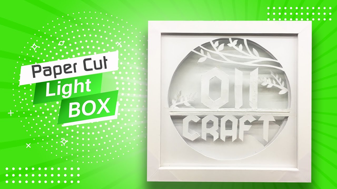 DIY | Paper Cut Light Box | Seni Memotong Kertas | Art & Craft || #YansenAgustinus