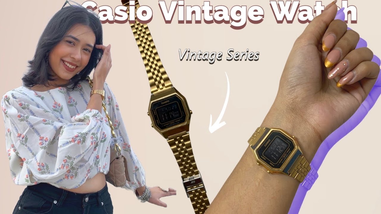 Casio Women Vintage Watch Unboxing | #casiovintage #casiovintagewatch
