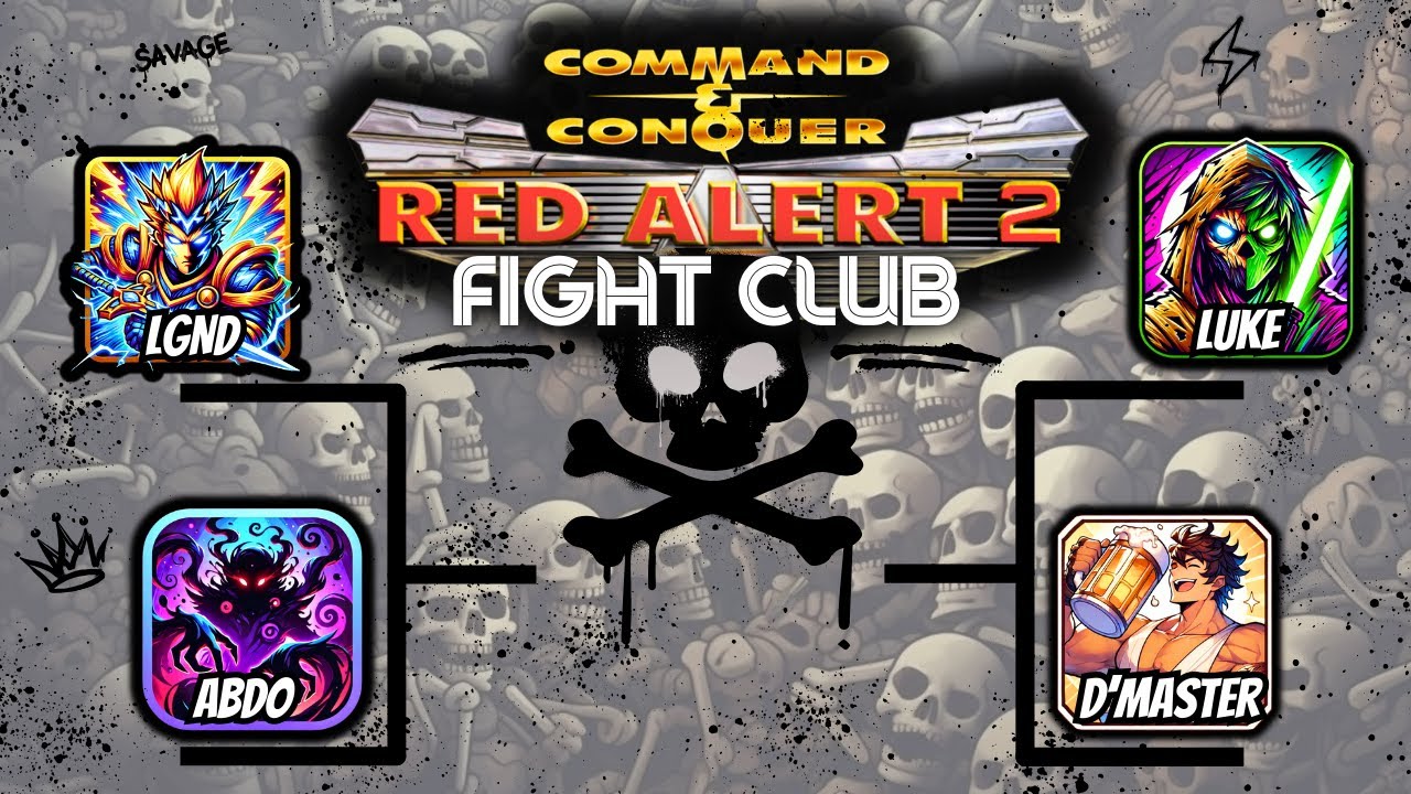 🔴FULL TOURNAMENT! - Red Alert 2: Pro 1v1 Tournament! - RedAlert2.com