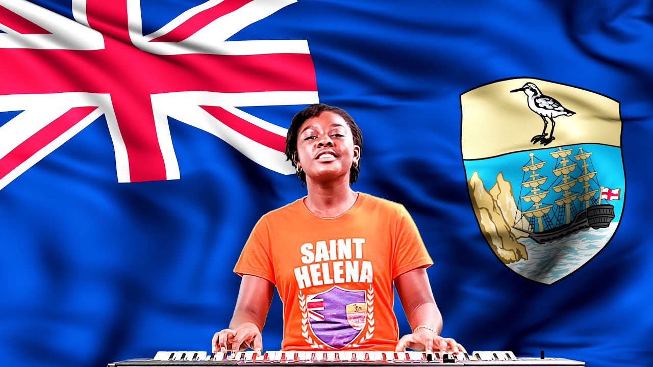 Anthem of Saint Helena - My Saint Helena Island Played By Elsie Honny