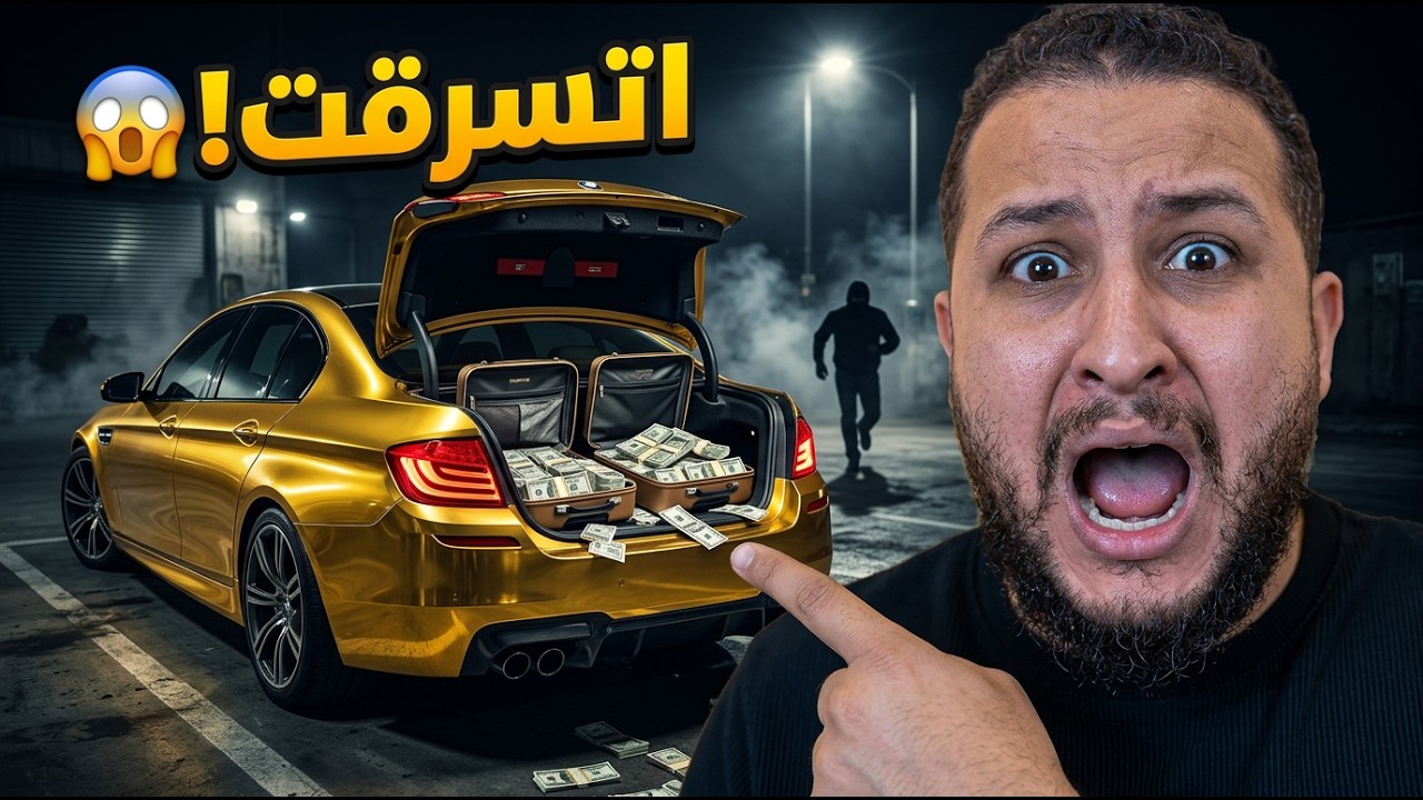 قراند 5: العربية اللي فيها الفلوس اتسرقت! 😱💸 | GTA V