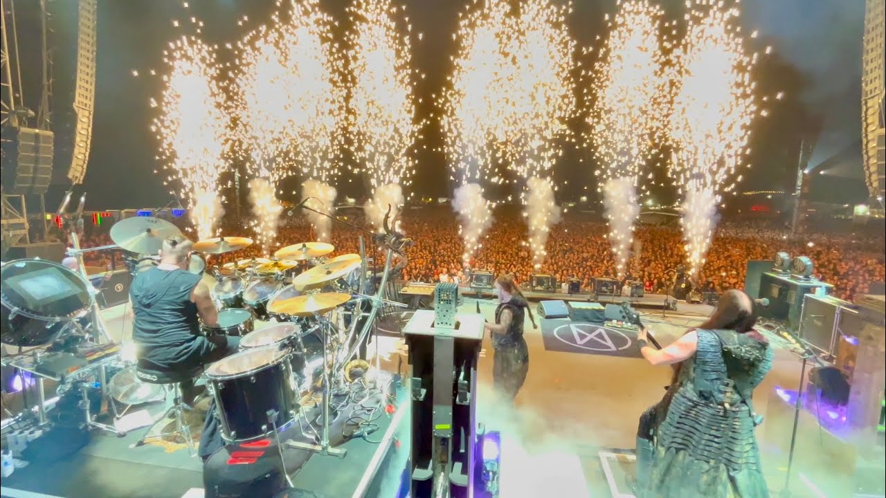 Dimmu Borgir &ndash; &ldquo;Gateways&rdquo; (Drum Cam | Summer Breeze 2025 | Pro Mix Audio)