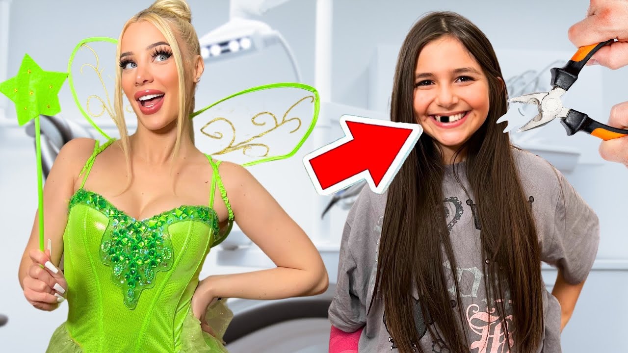 KLEINES MÄDCHEN verliert ZAHN 🦷😳