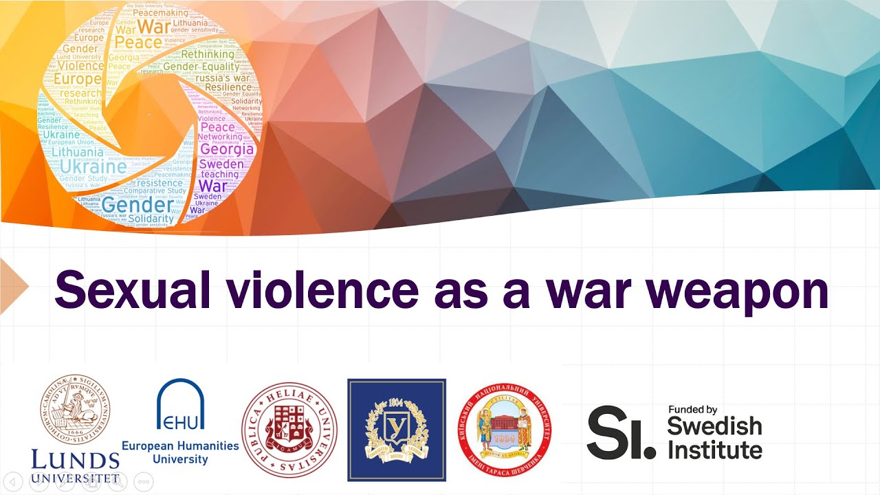 Sexual violence as a war weapon