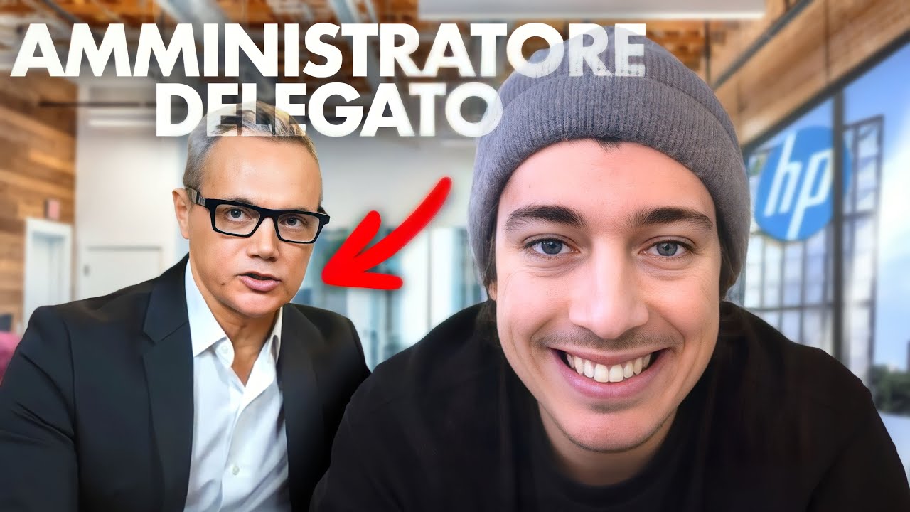 Con il CEO di HP Italia 🖨️