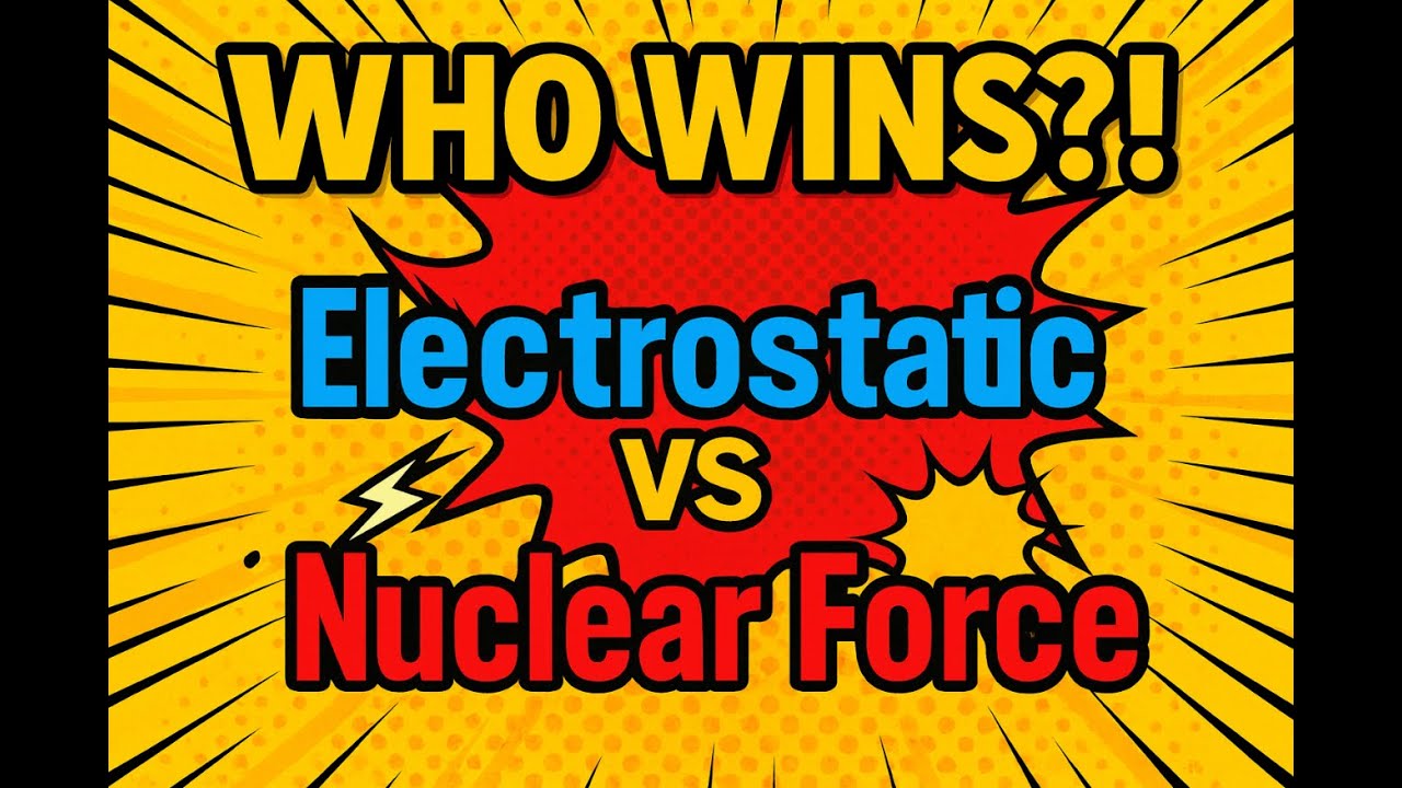 Electrostatic vs Nuclear Force + Half Life Explained (with Back to the Future!)
