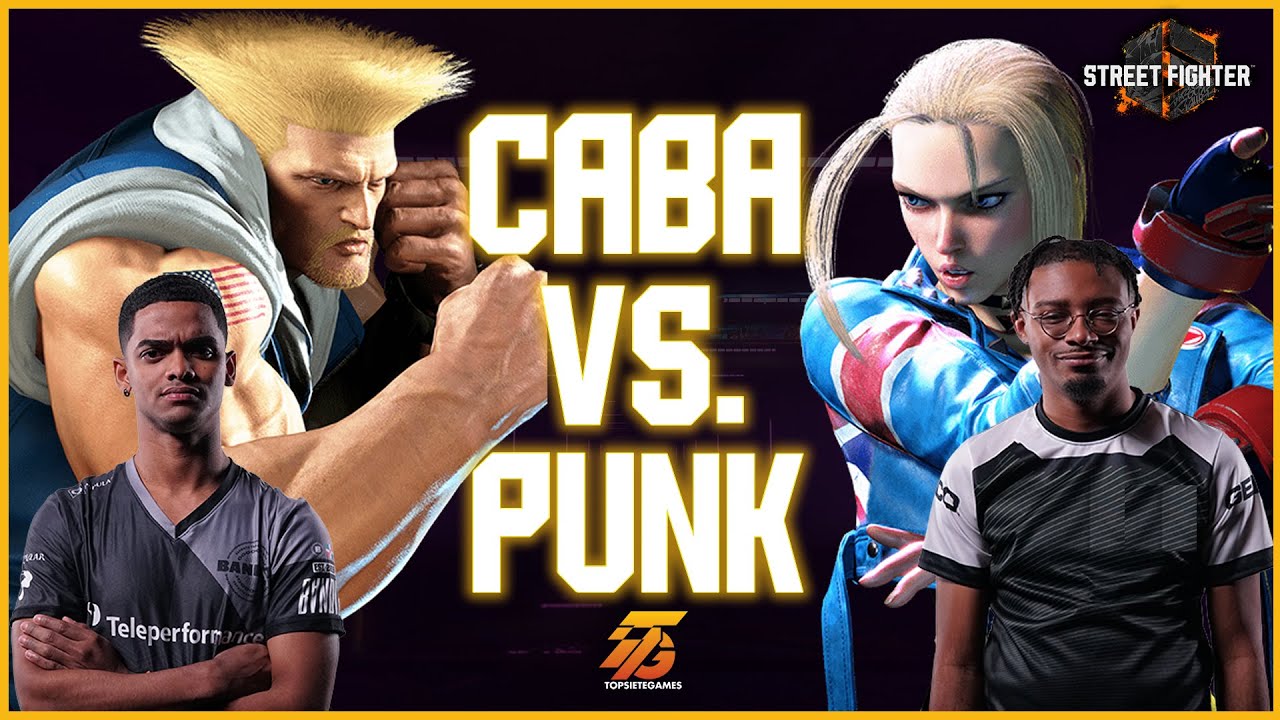 LA REVANCHA?  CABA VS PUNK - GUILE VS CAMMY  - DjOn6 Comentando【Street Fighter 6】【2K】