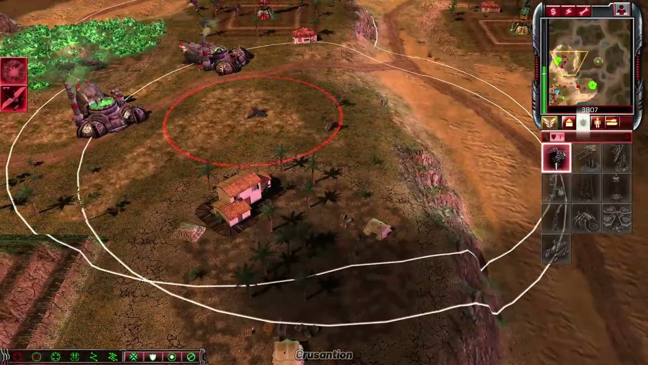 CNC 3 Kane's Wrath Nod vs Brutal AI - Balanced (GDI)